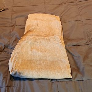 J Jill linen blend tan women's Capri style, size xl